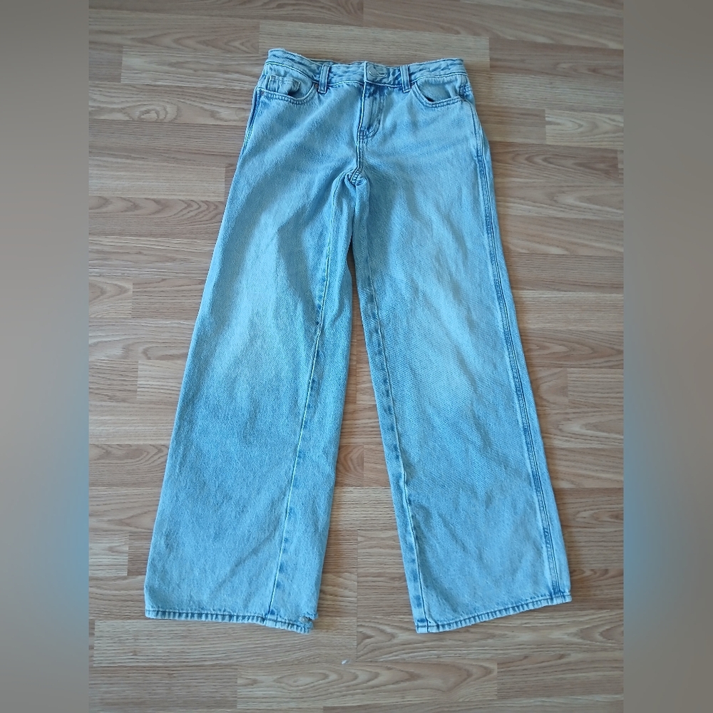PacSun Women's Blue Casey Low Rise Baggy Denim Jeans